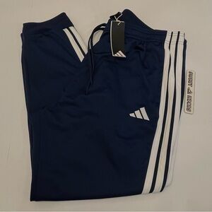 Adidas Men Med 3-Stripes Tricot Regular Tapered Track Pants